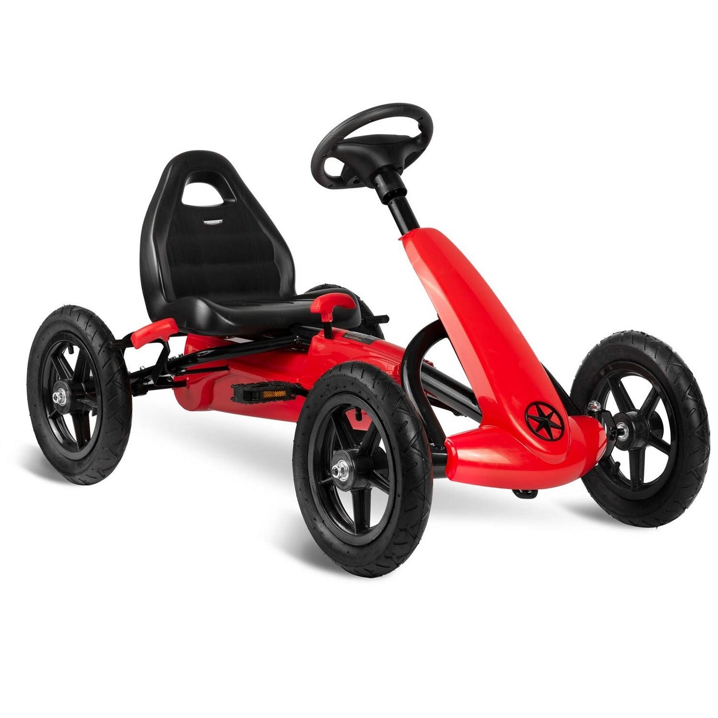 Pedal go-kart for children RK-592 red