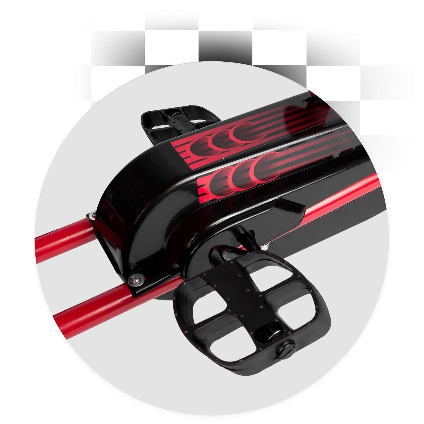 Pedal go-kart for children RK-593 red