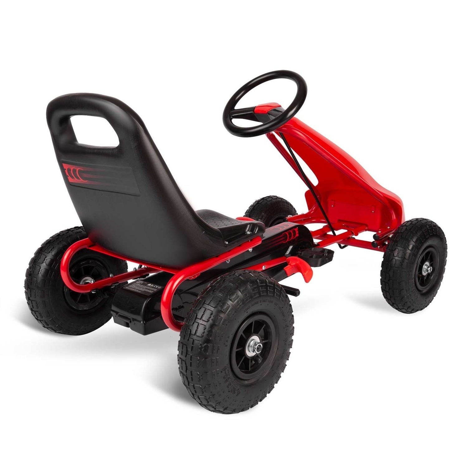 Pedal go-kart for children RK-593 red