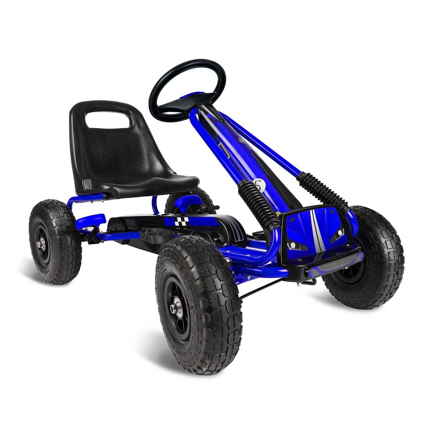 Pedal go-kart for children RK-594 blue