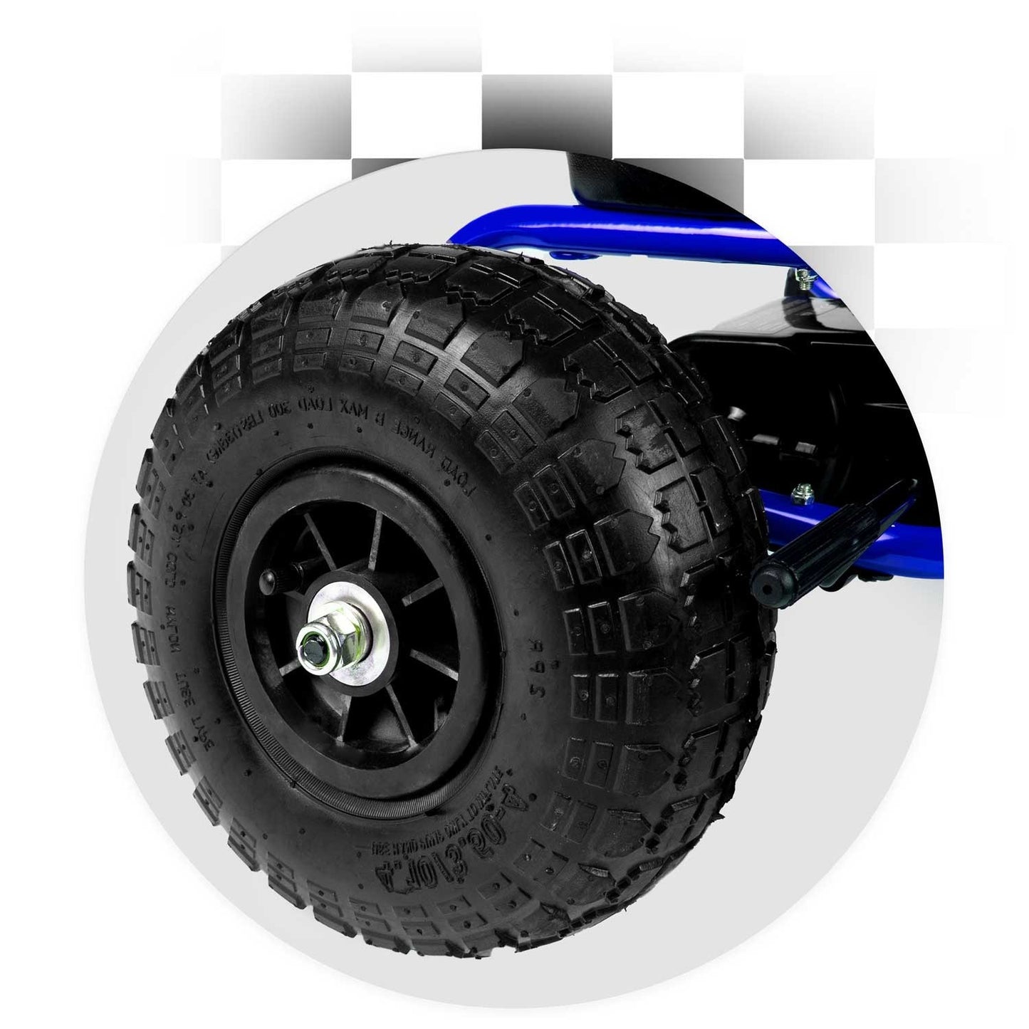 Pedal go-kart for children RK-594 blue