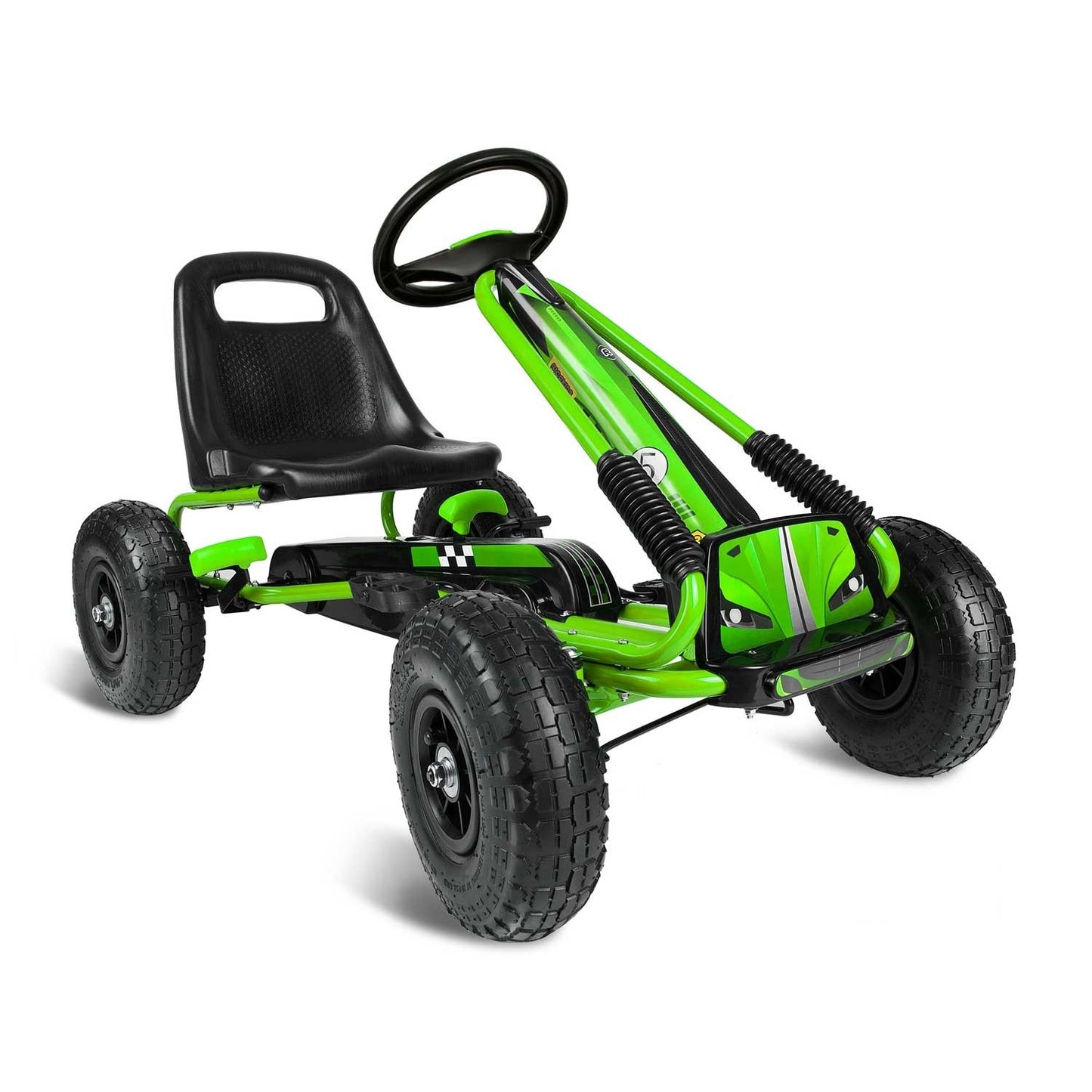 Pedal go-kart for children RK-594 green