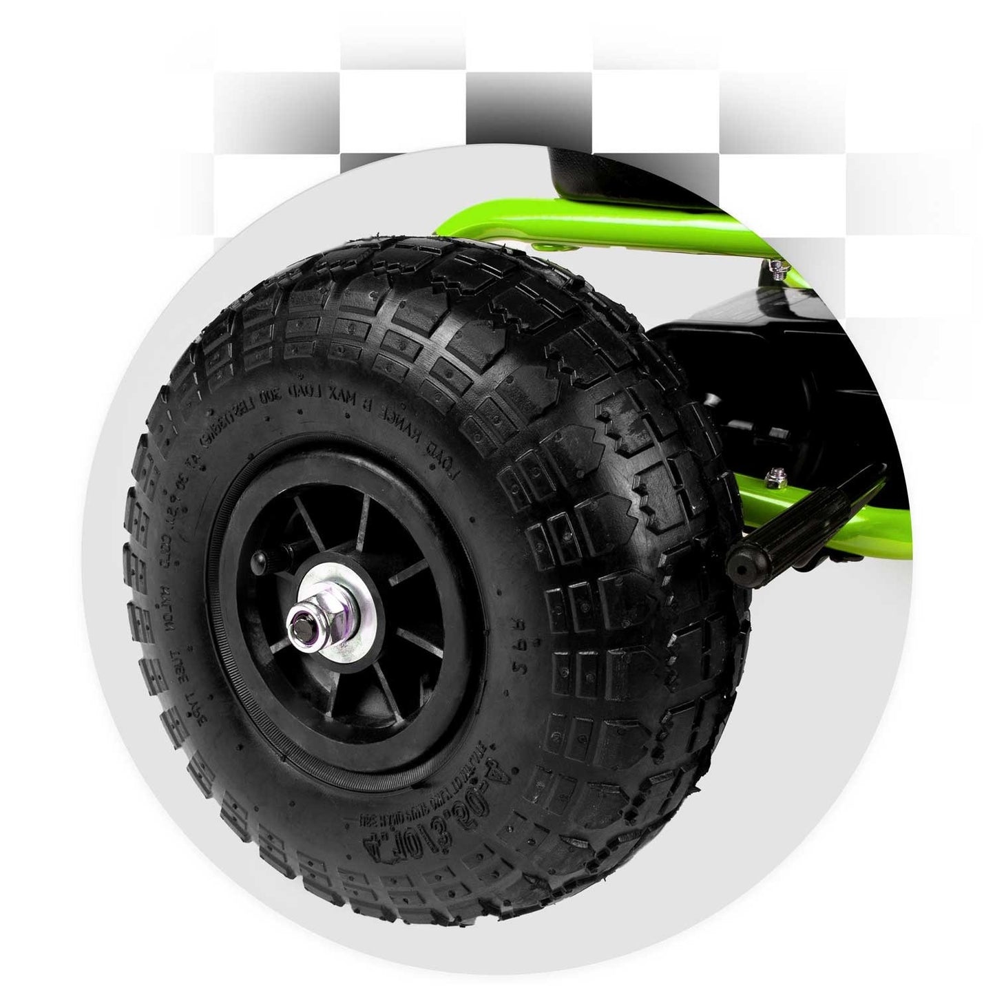 Pedal go-kart for children RK-594 green