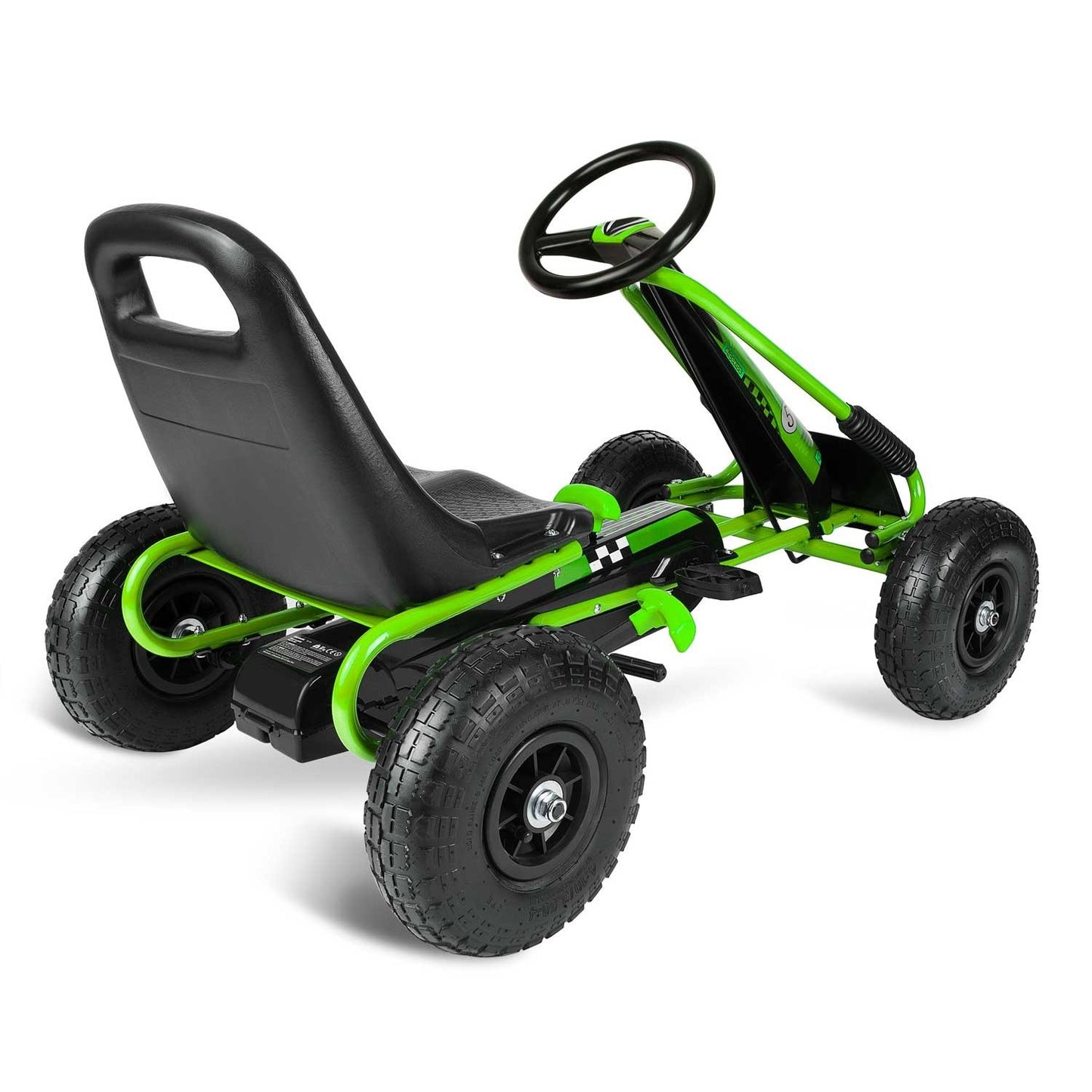 Pedal go-kart for children RK-594 green