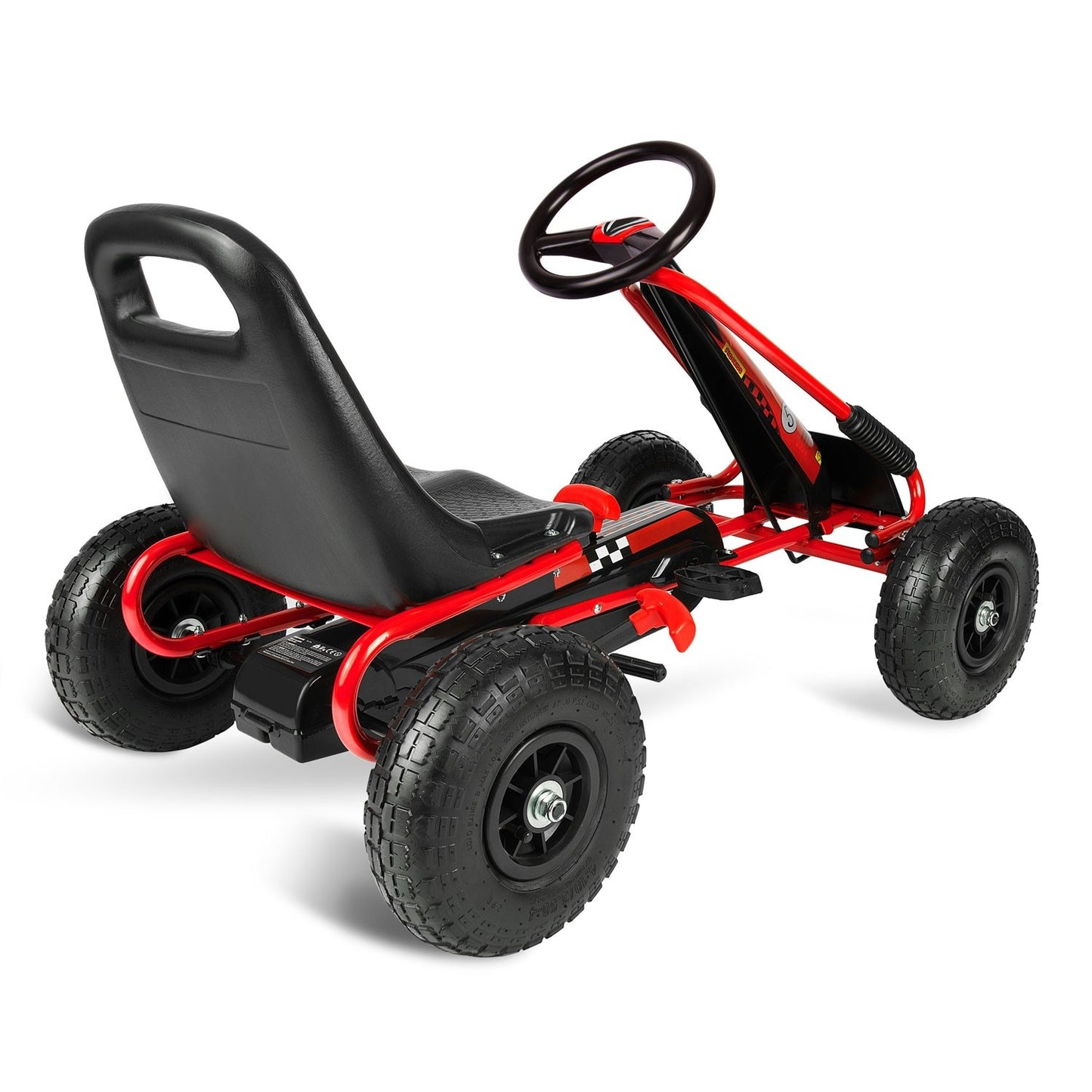 Pedal go-kart for children RK-594 red