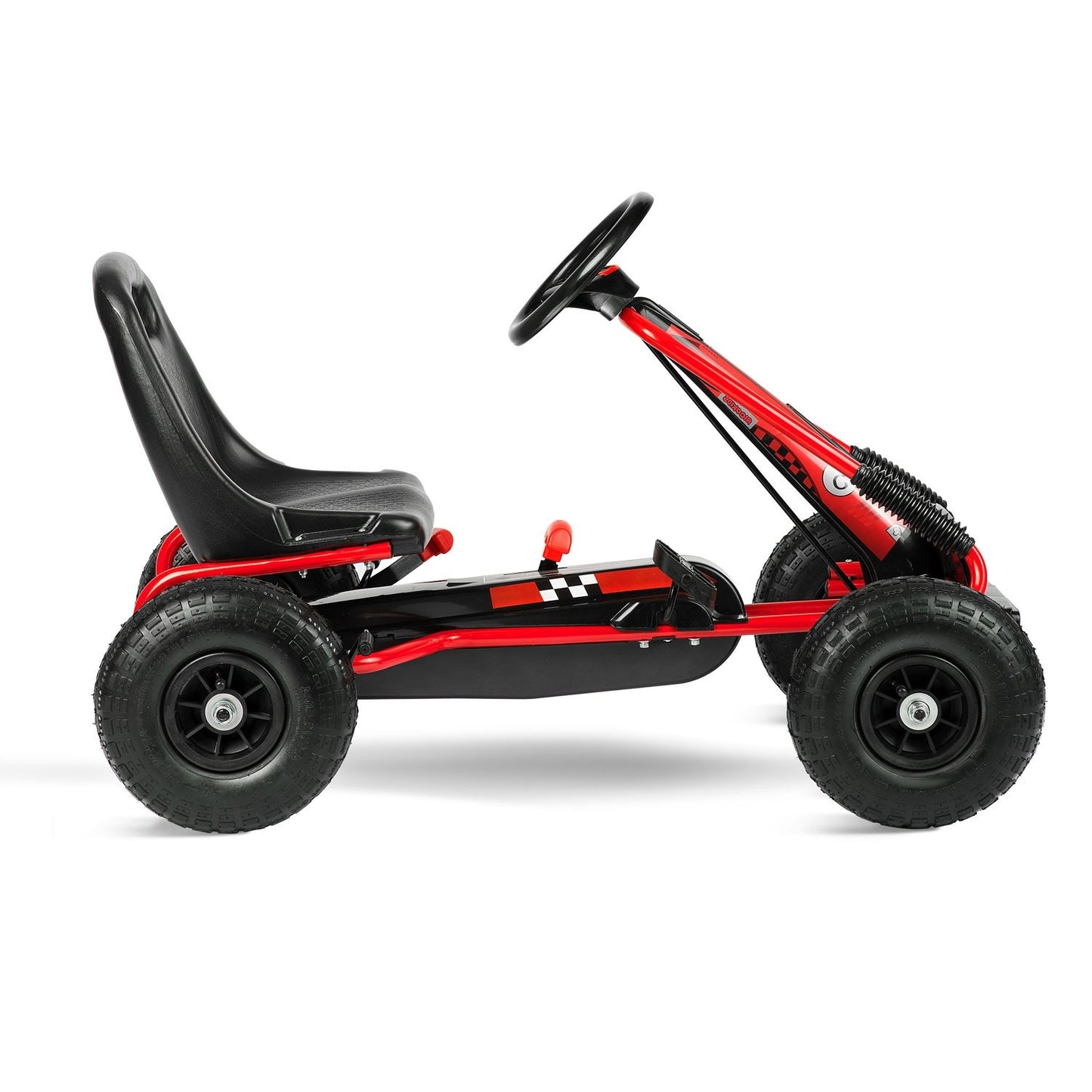 Pedal go-kart for children RK-594 red
