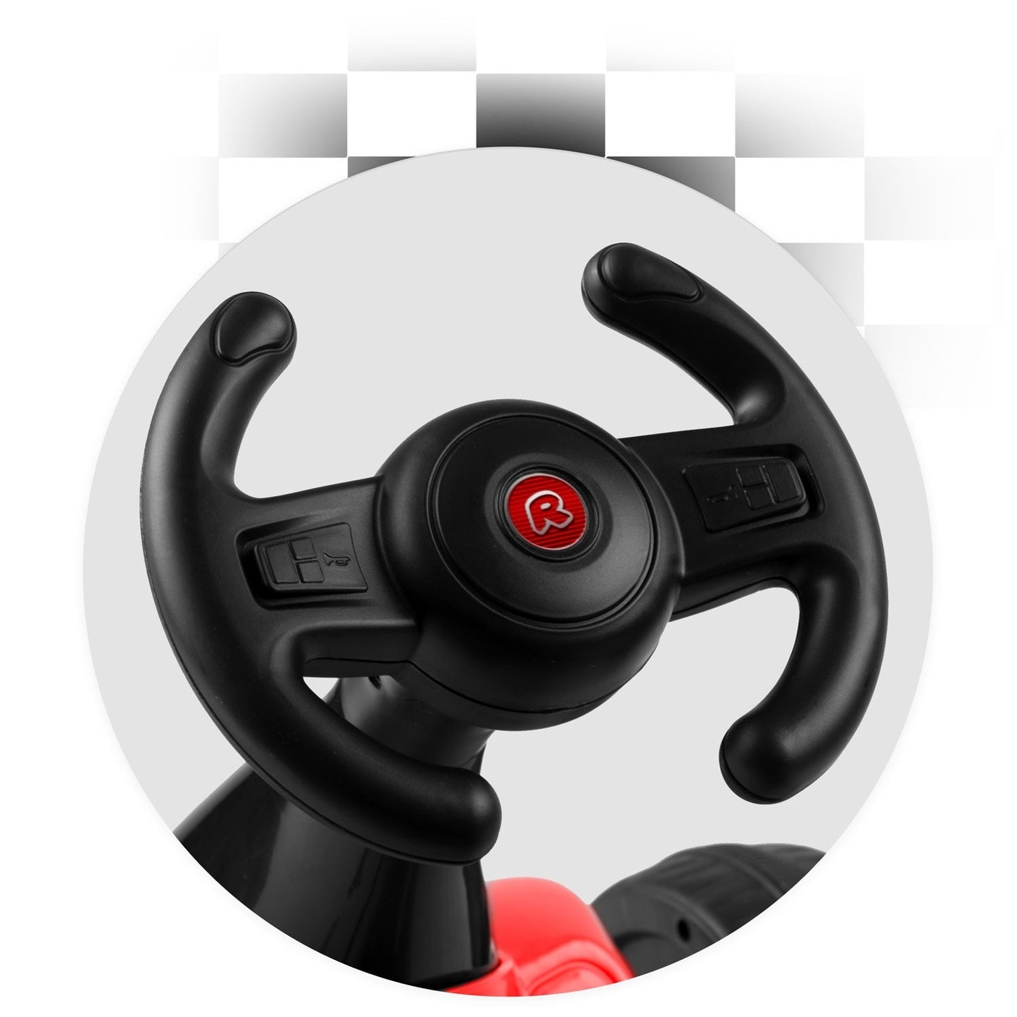 Pedal go-kart for children RK-595 red