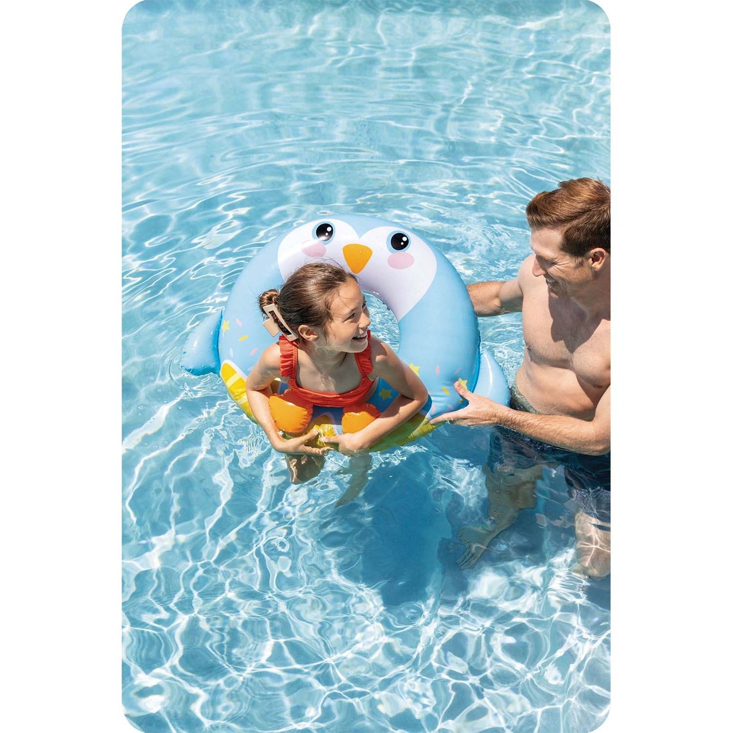 Penguin swimming ring 81 cm INTEX 59266