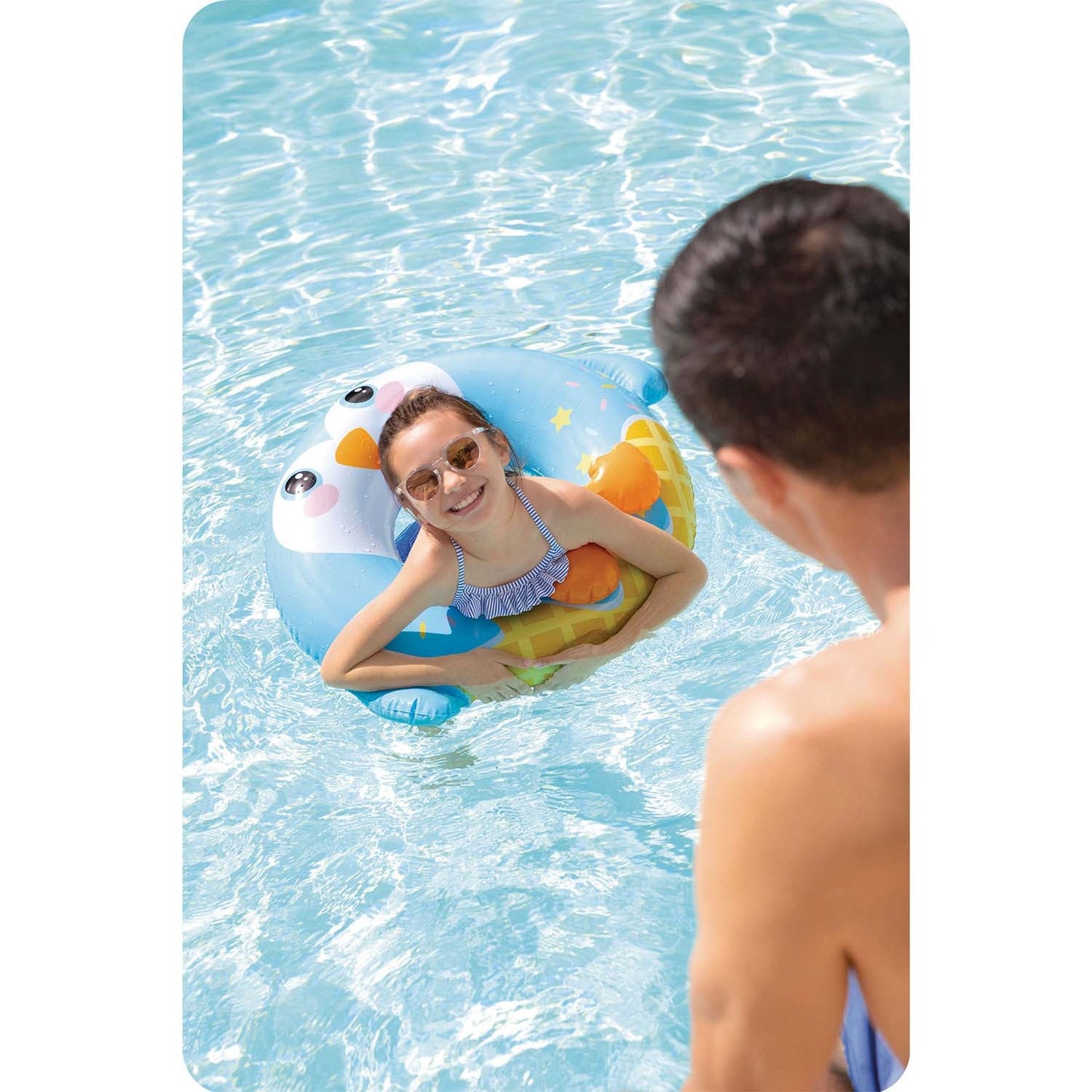 Penguin swimming ring 81 cm INTEX 59266