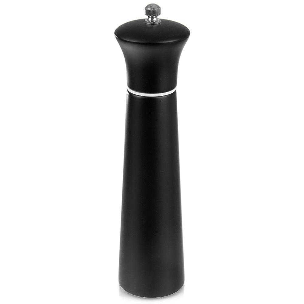 Pepper and salt mill wooden black 21.5 cm