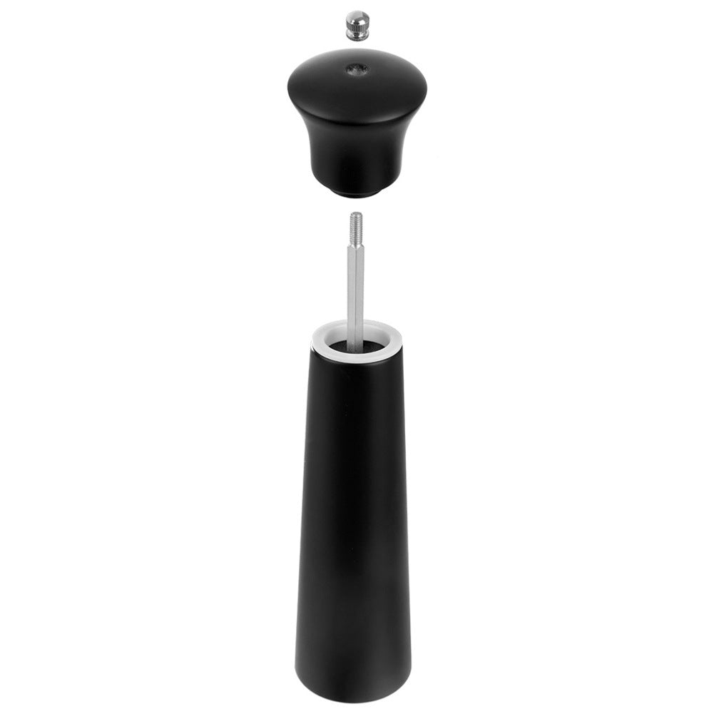 Pepper and salt mill wooden black 21.5 cm