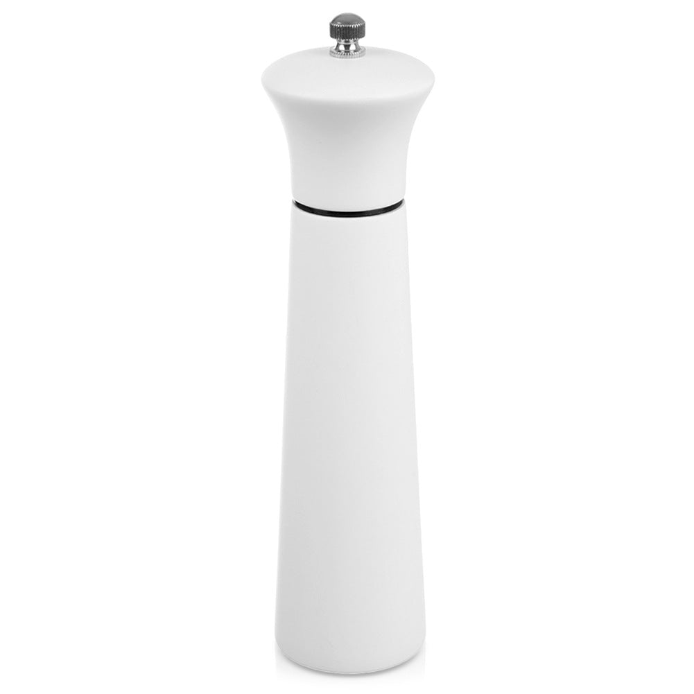 Pepper and salt mill wooden white 21.5 cm