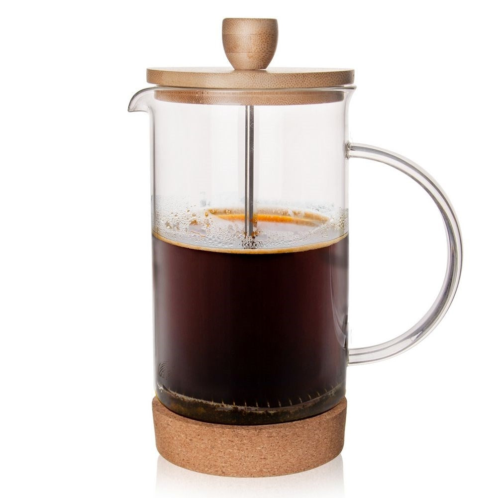 Perfect Brewing with a Glass Press Jug made of heat-resistant glass
