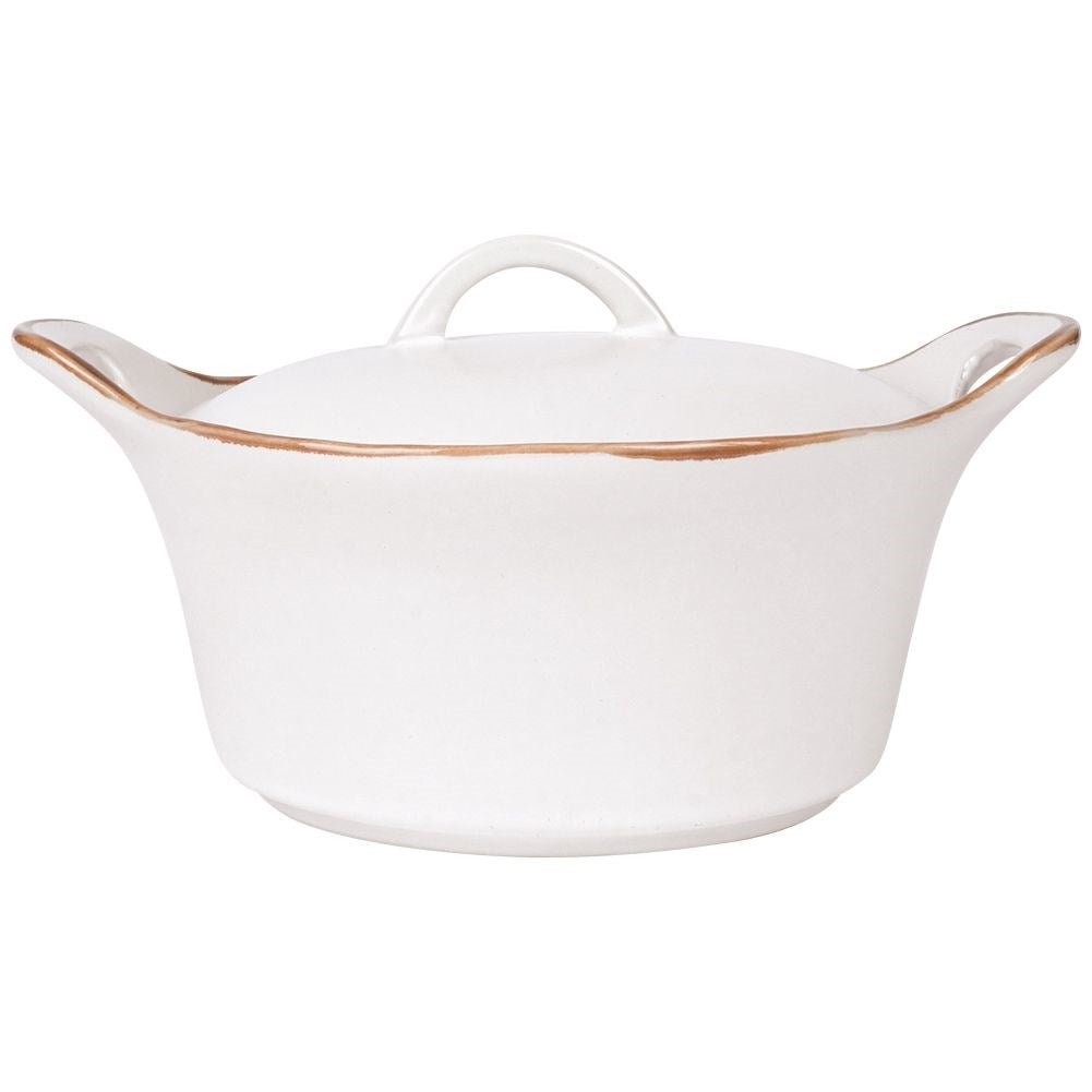 Perfect Ceramic Baking Pan with Handle and Lid for Cooking