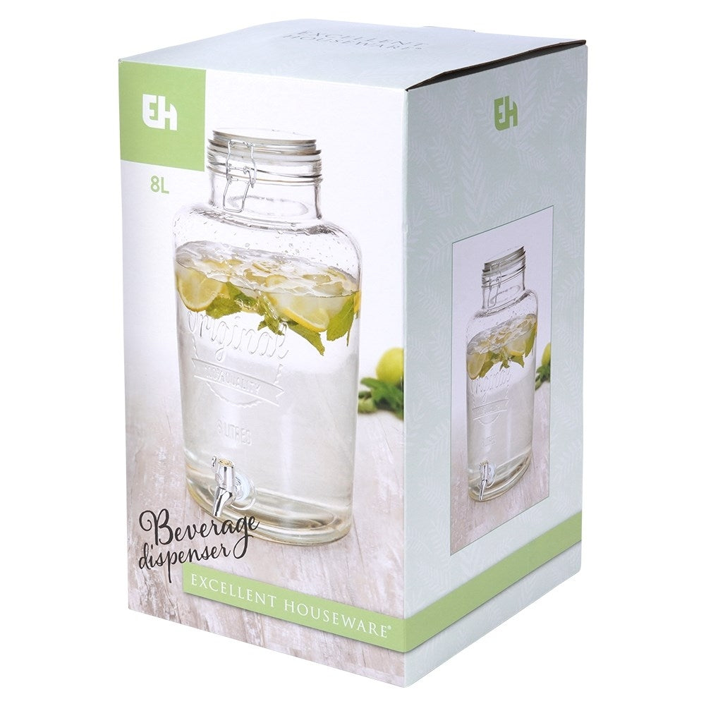 Perfect Container for Lemonade and Drinks with Faucet