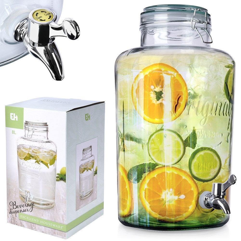Perfect Container for Lemonade and Drinks with Faucet
