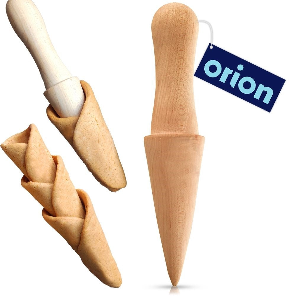 Perfect Crispy Ice Cream Cones with Beechwood Tools