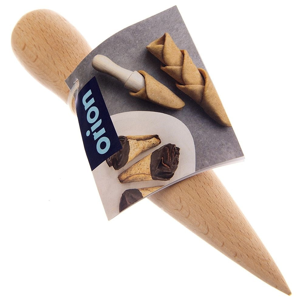 Perfect Crispy Ice Cream Cones with Beechwood Tools
