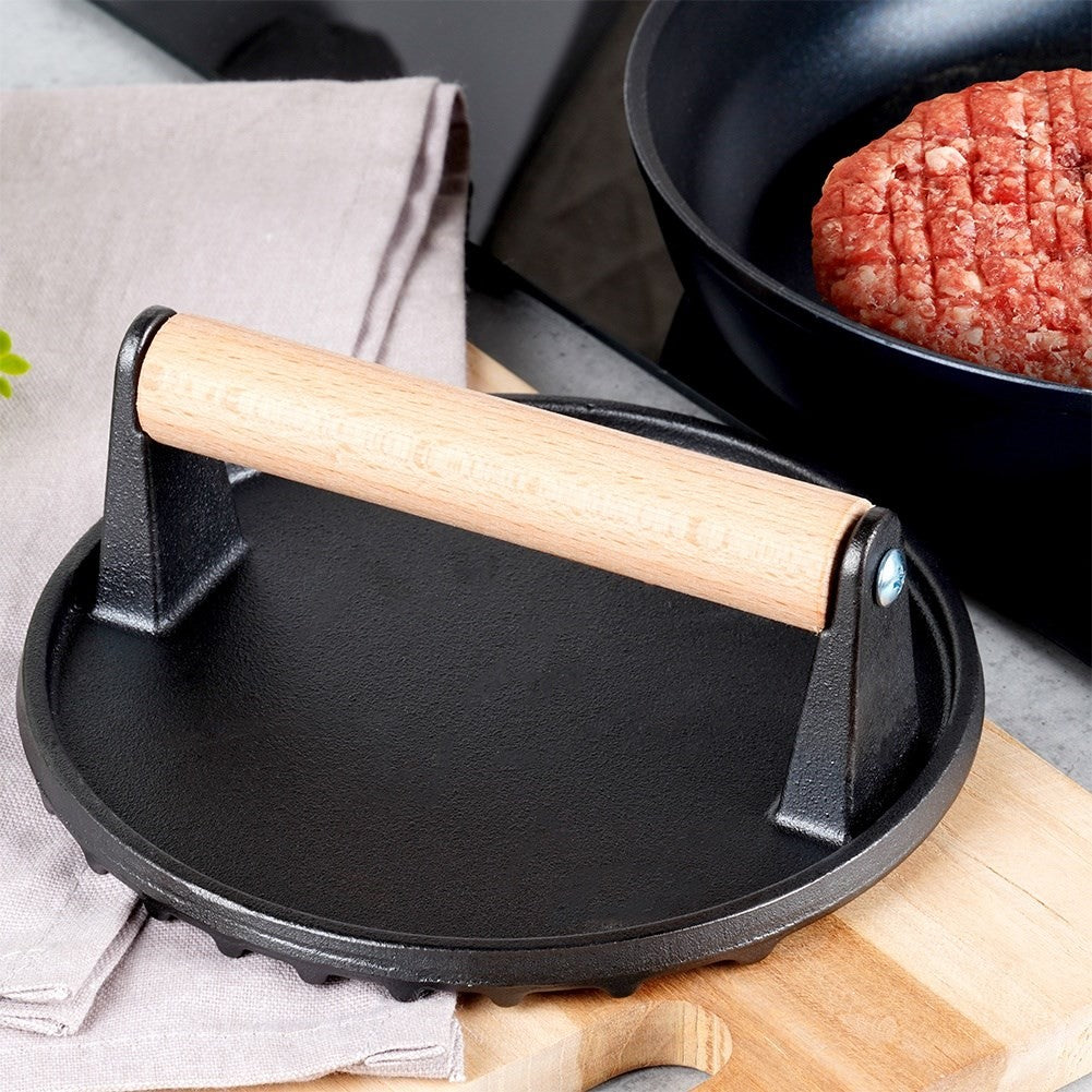 Perfect Hamburger Press for Smash-Burgers - Shape, Size, Weight