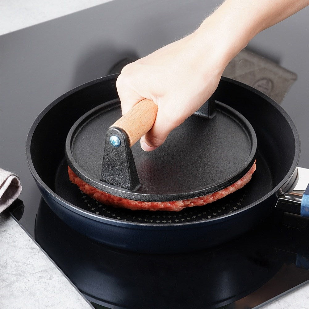 Perfect Hamburger Press for Smash-Burgers - Shape, Size, Weight