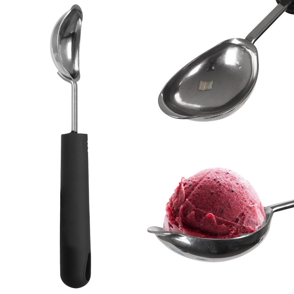 Perfect Ice Cream Scoop: Smooth Balls, Dishwasher Safe, Non-Slip Grip