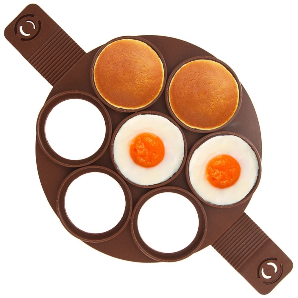 Perfect Round Shape for Fried Eggs and Pancakes