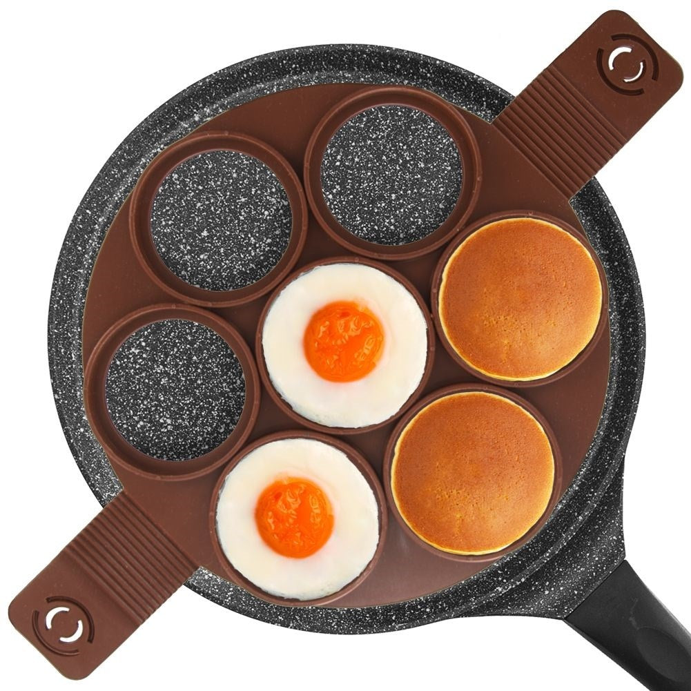 Perfect Round Shape for Fried Eggs and Pancakes