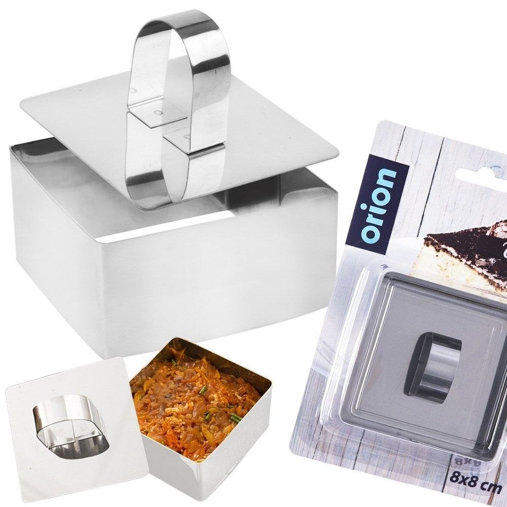 Perfect Square Shape: Cut & Decorate in Stainless Steel