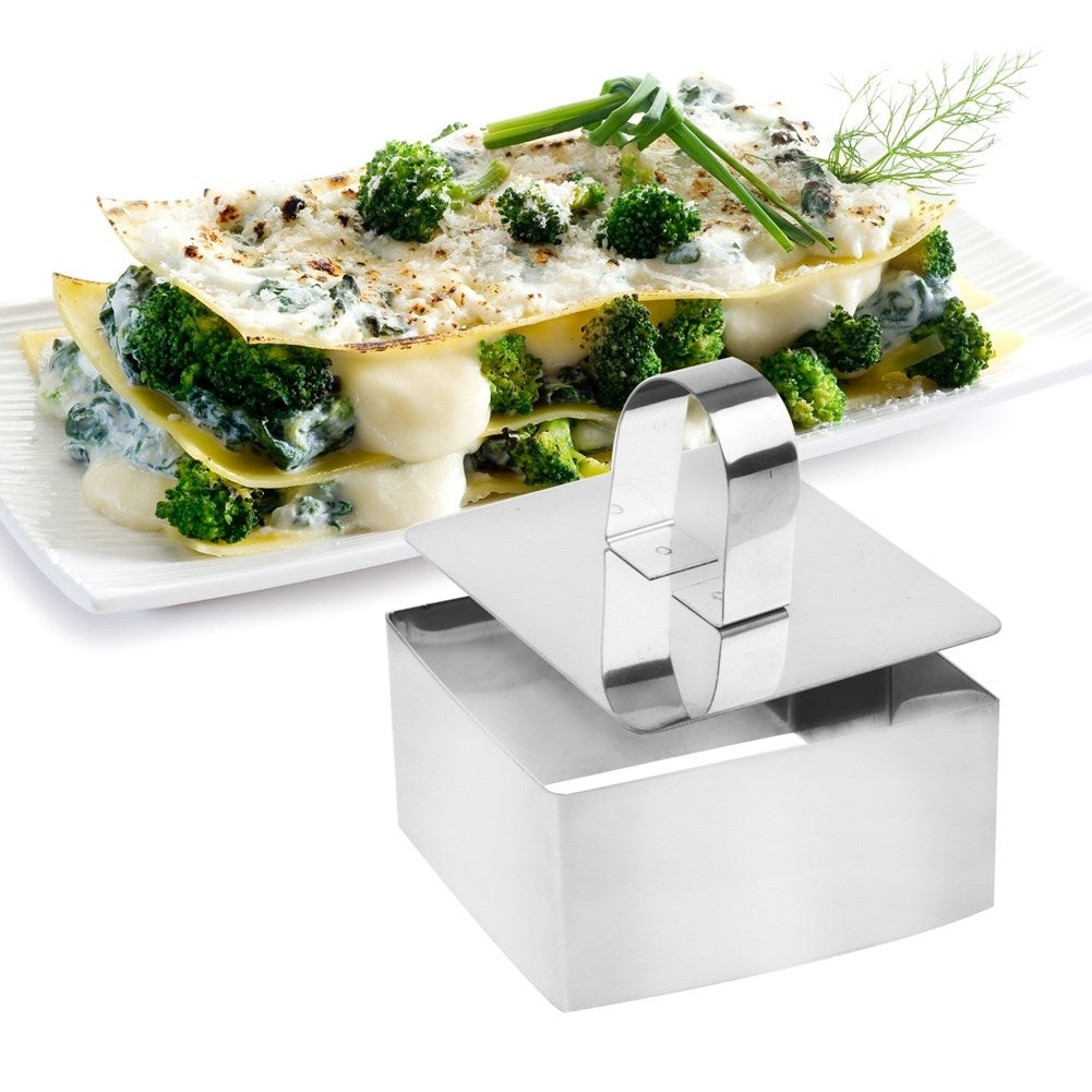 Perfect Square Shape: Cut & Decorate in Stainless Steel