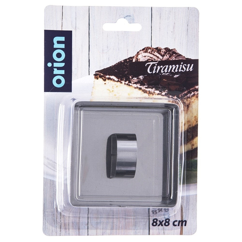 Perfect Square Shape: Cut & Decorate in Stainless Steel