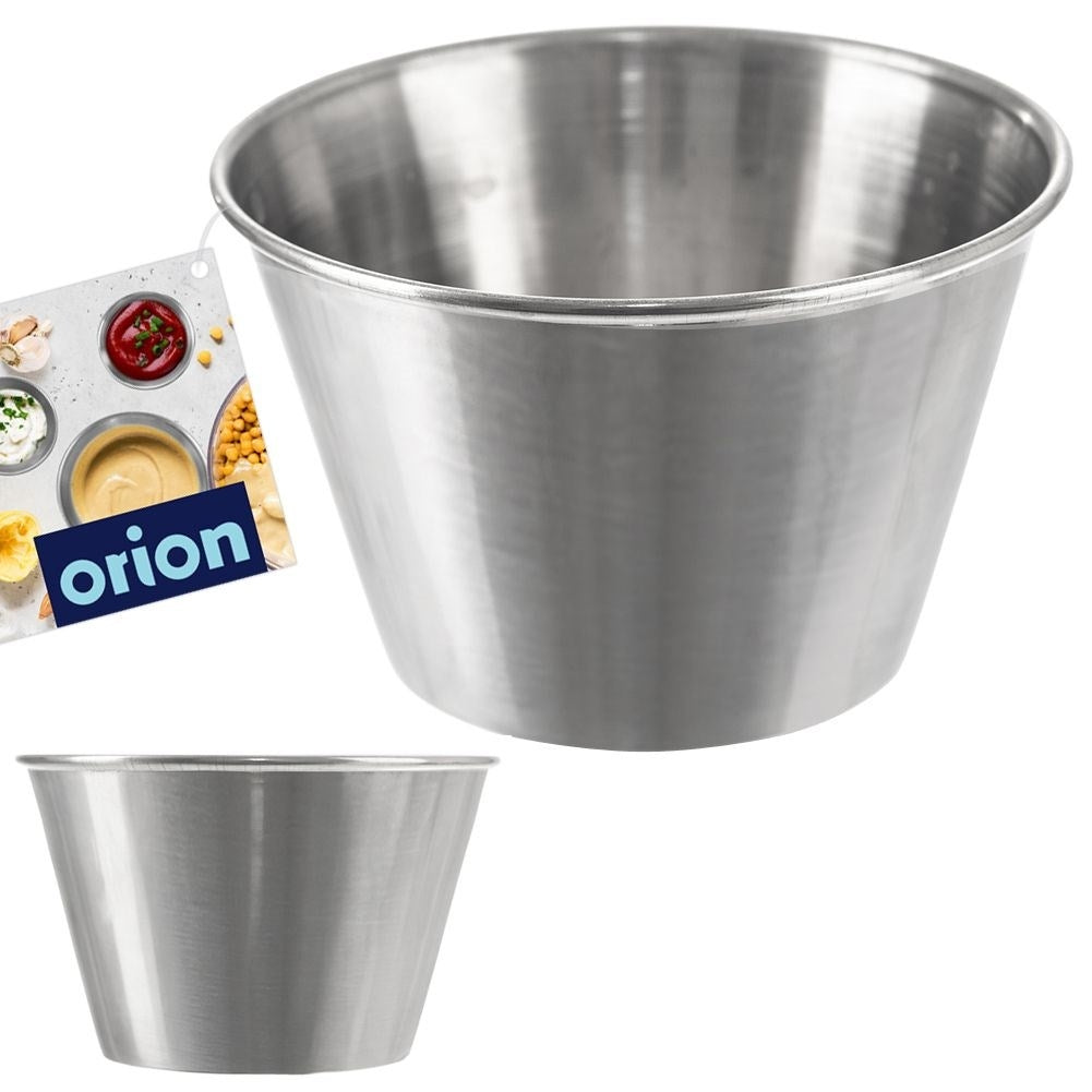 Perfect bowl for sauces and snacks in stainless steel
