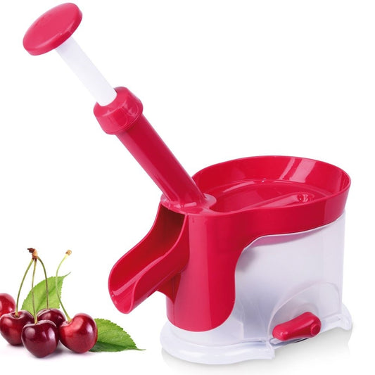 Perfect cherry picker with suction cup for easy core removal