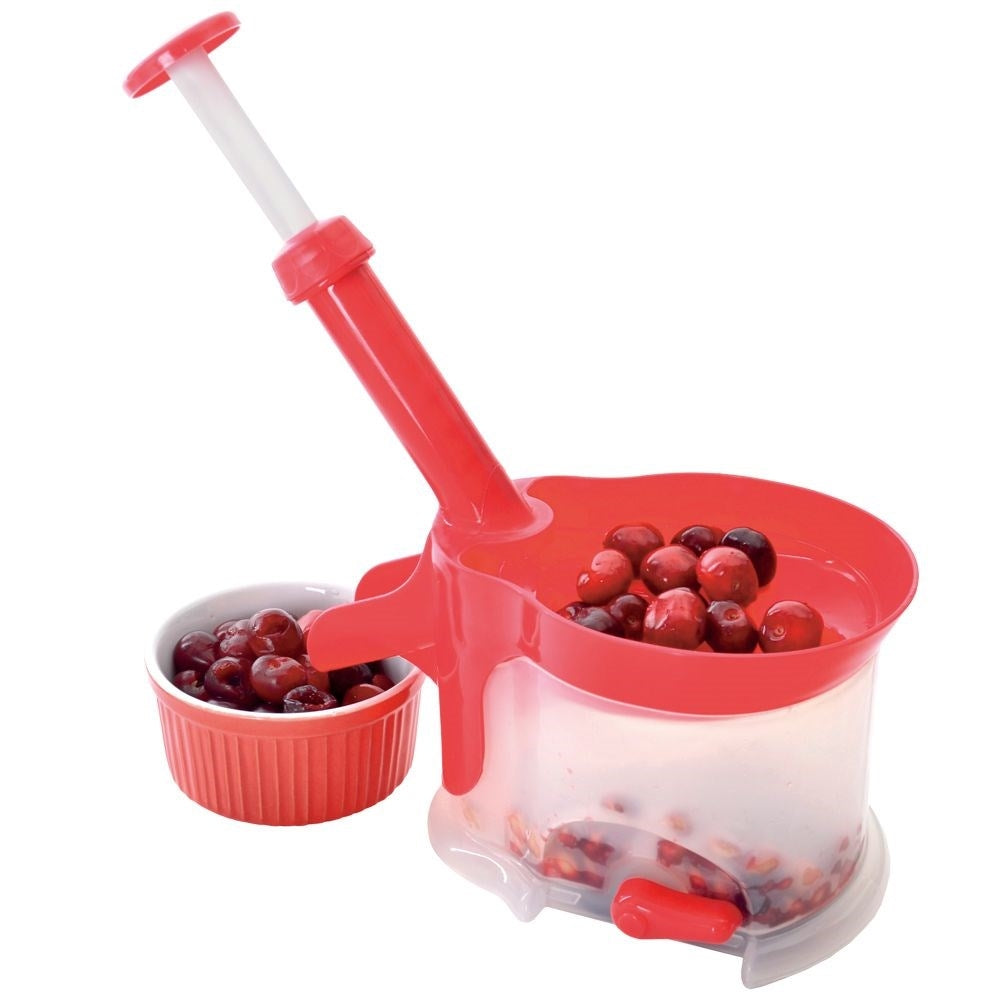 Perfect cherry picker with suction cup for easy core removal