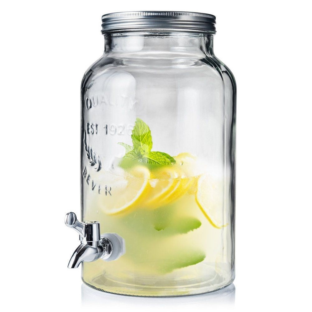 Perfect container with tap for lemonade and drinks