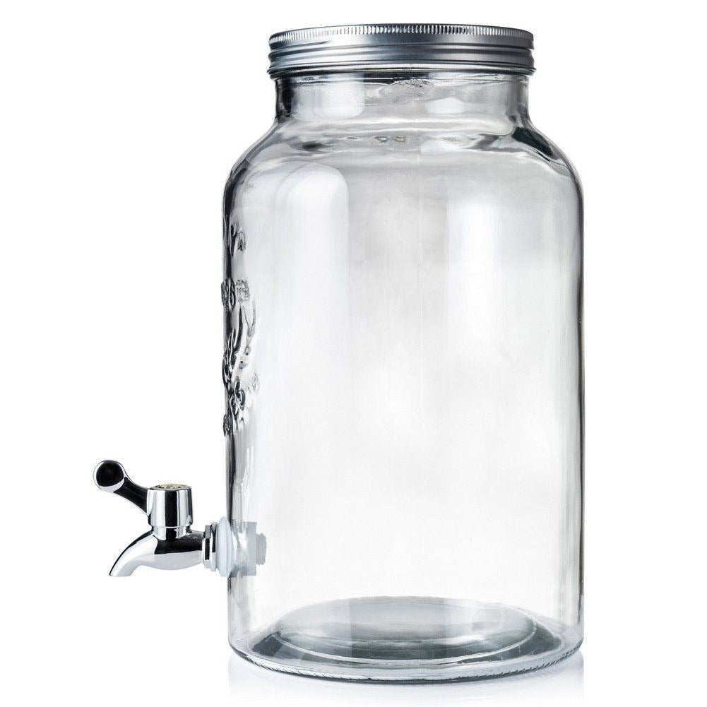 Perfect container with tap for lemonade and drinks