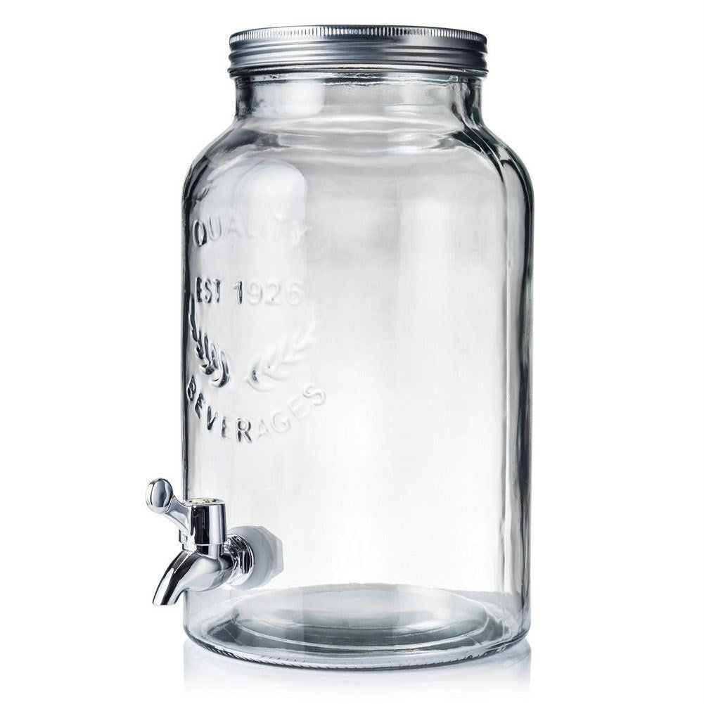 Perfect container with tap for lemonade and drinks