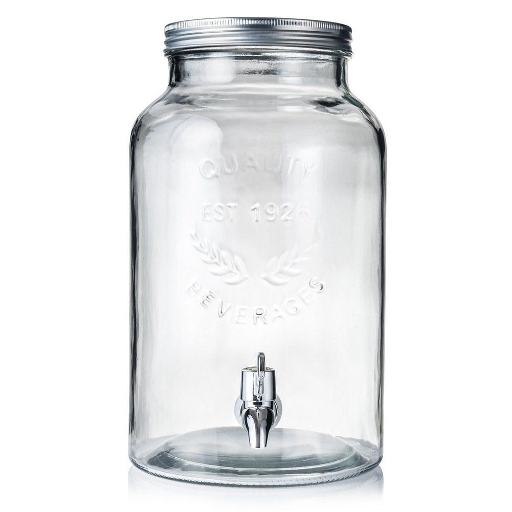 Perfect container with tap for lemonade and drinks