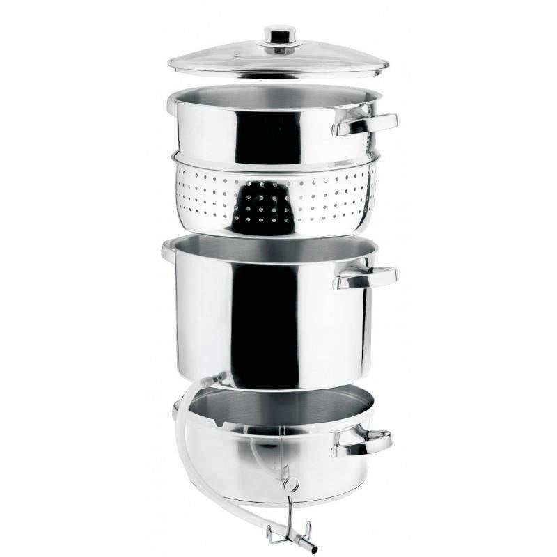 Perfect juicer for fruit juice and jam production