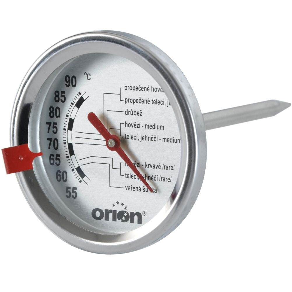 Perfectly cooked meat: Thermometer for internal temperature