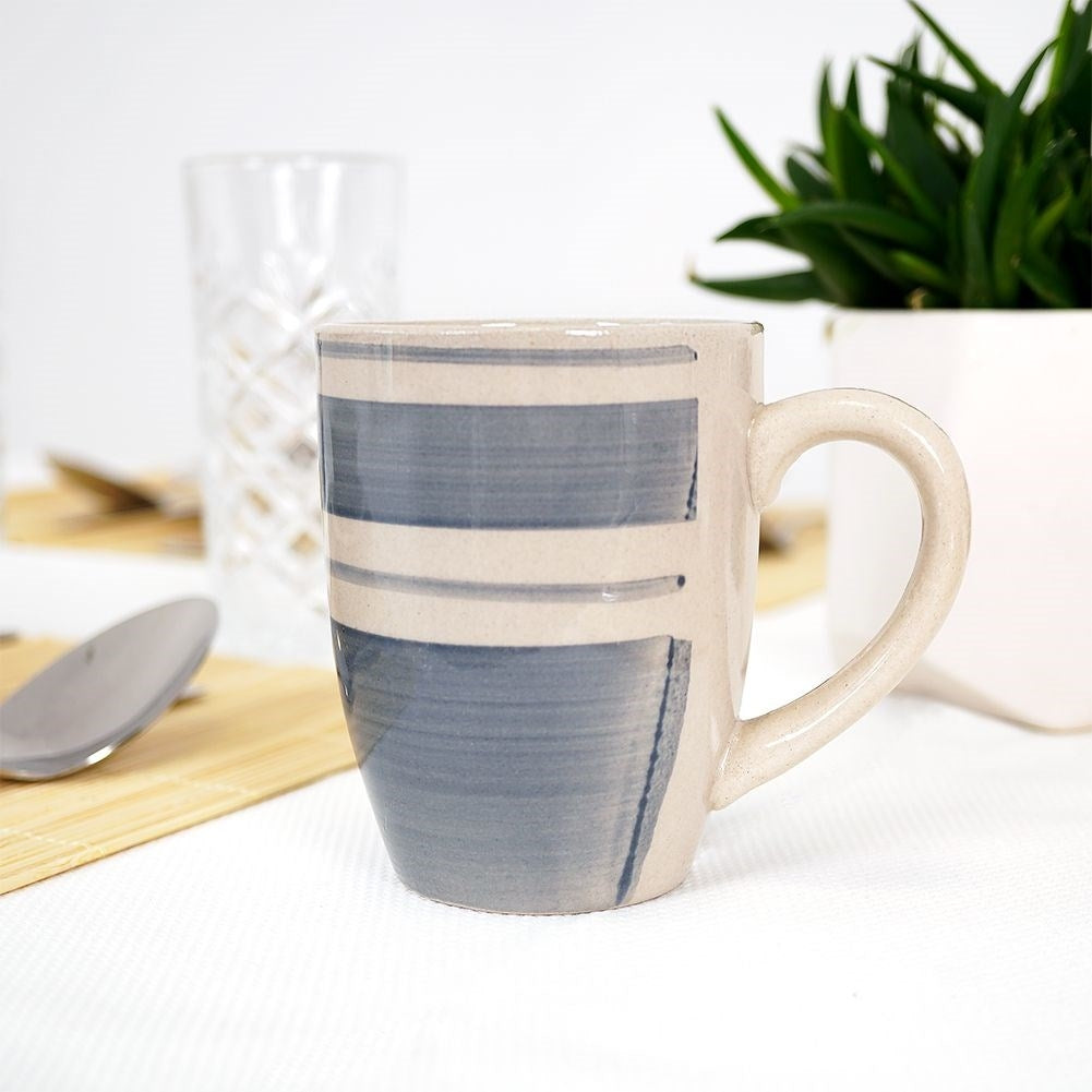 Perfect stoneware service for 4 people - 16 pieces
