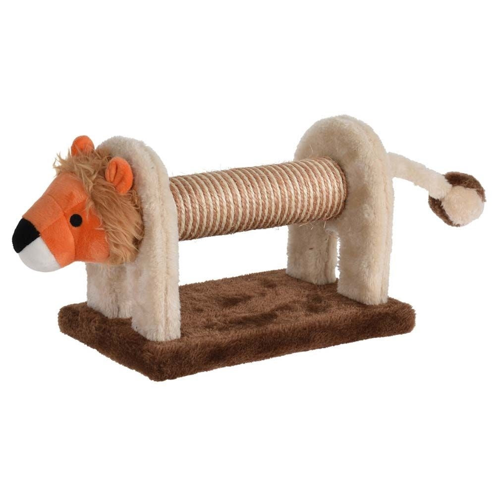 Perfect toy for kittens - Claw toy lion with rattle