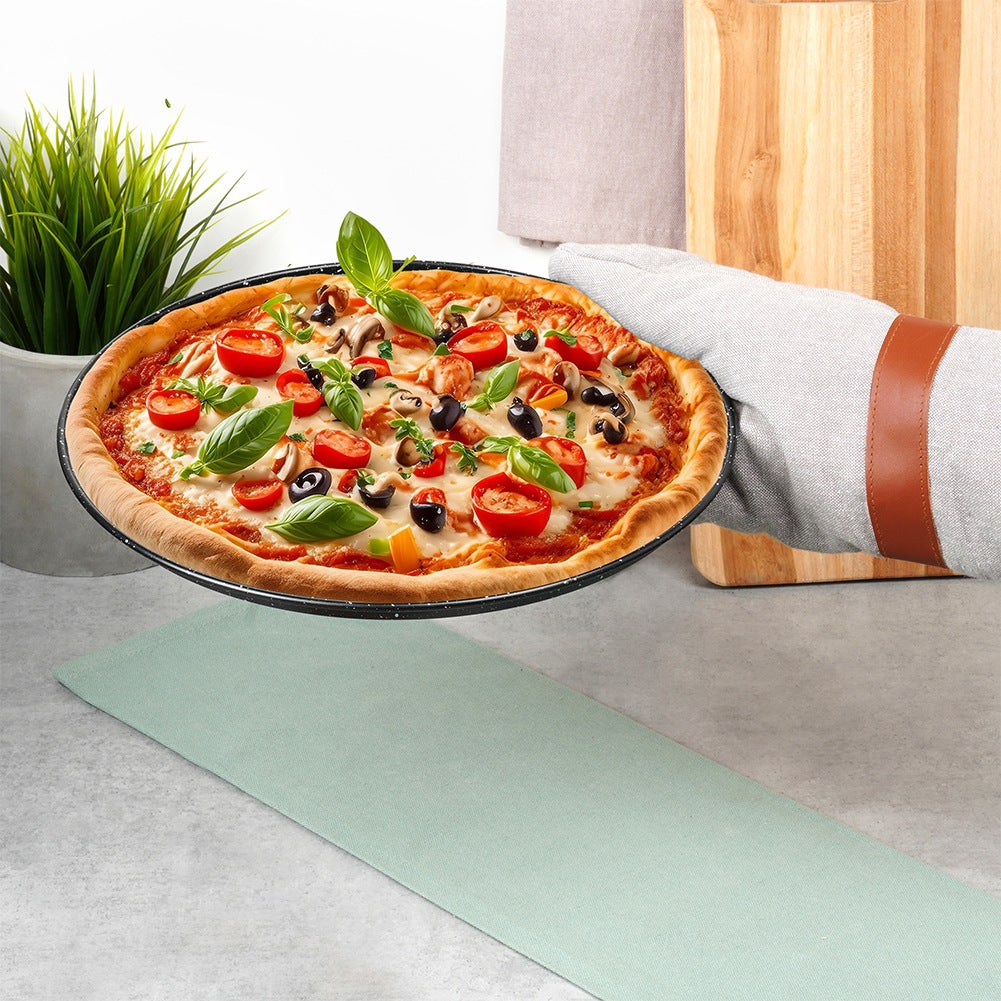 Perforated granite pizza pan 28 cm