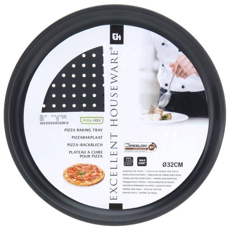 Perforated pizza sheet with non-stick for perfect pizza