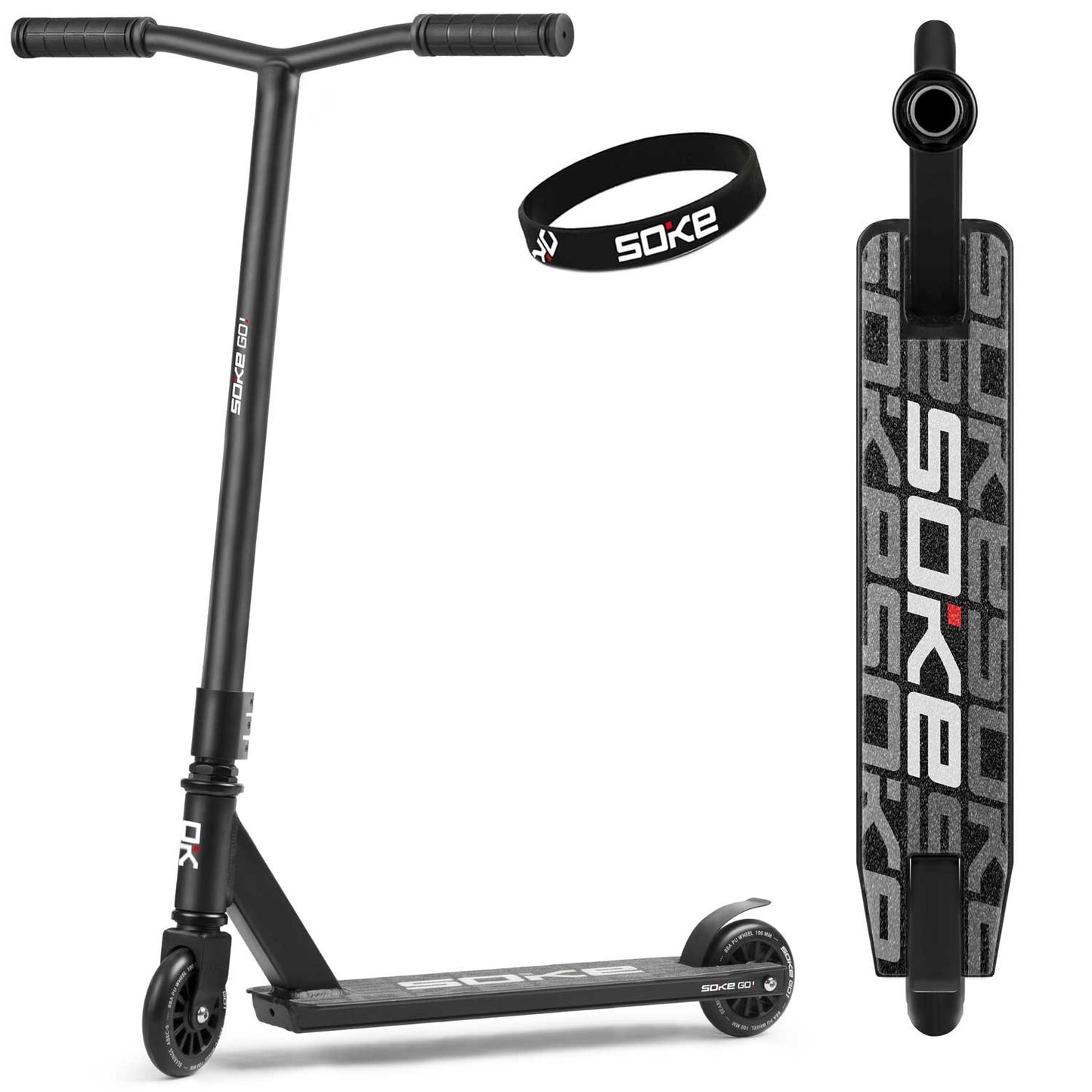 Performance Kickbike SOKE GO! black