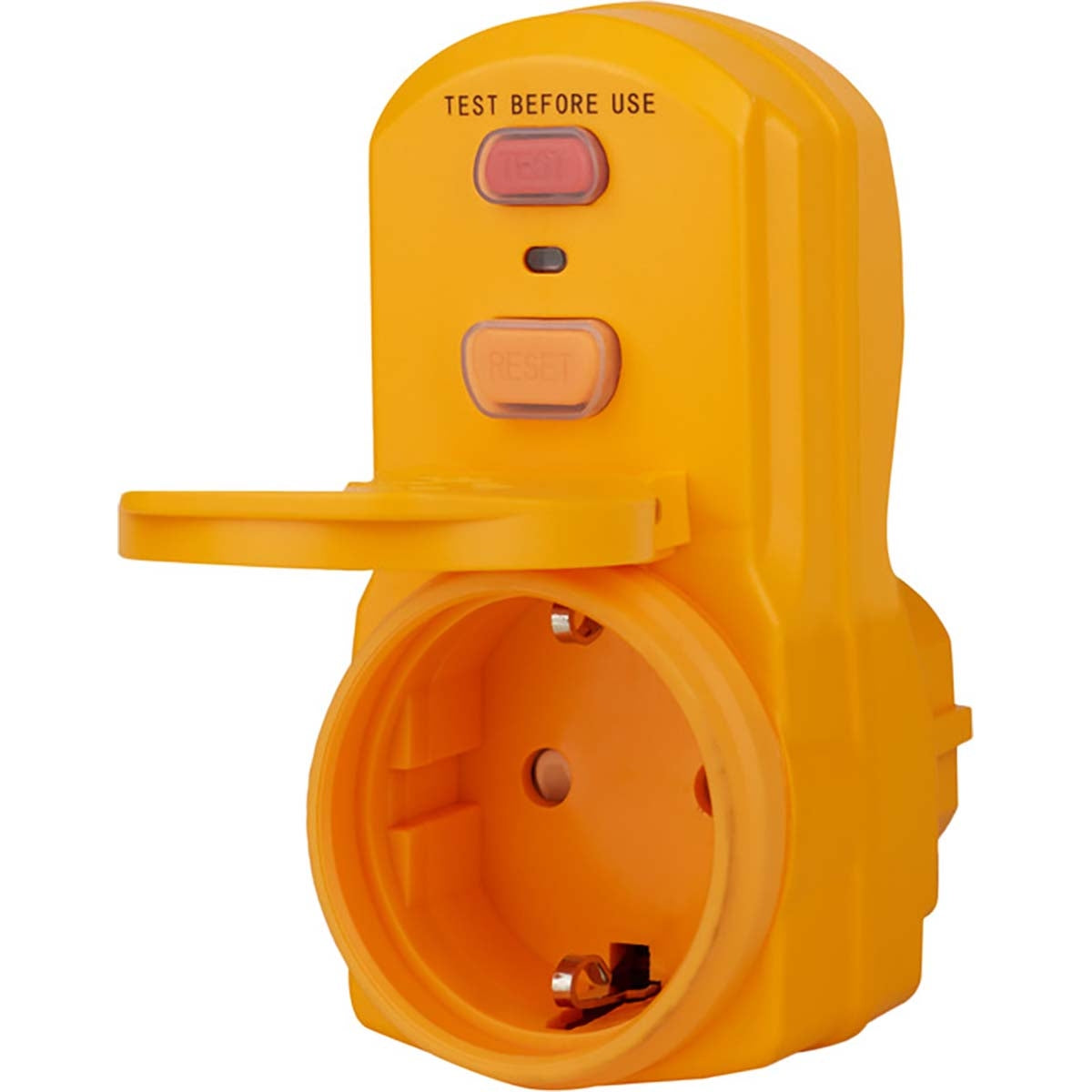Personal protection adapter BDI-A 2 30 IP54 / personal protection contact for outside (two-pole disconnection, 30mA)