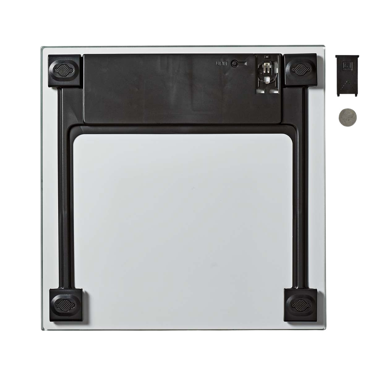 Personal scale | Digital | White | Tempered Glass | Maximum weighing capacity: 150 kg