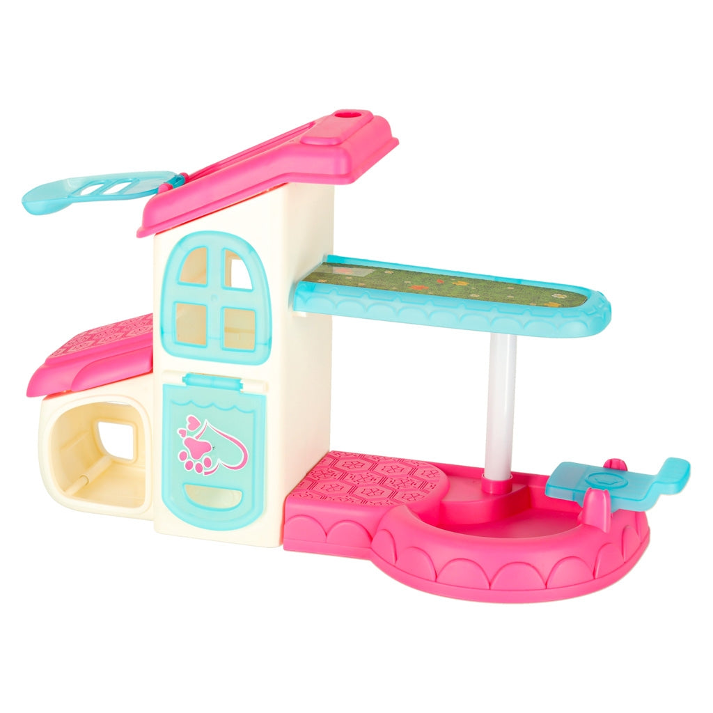 Pet Hotel Spa House for Dogs & Cats, 26-Piece Set