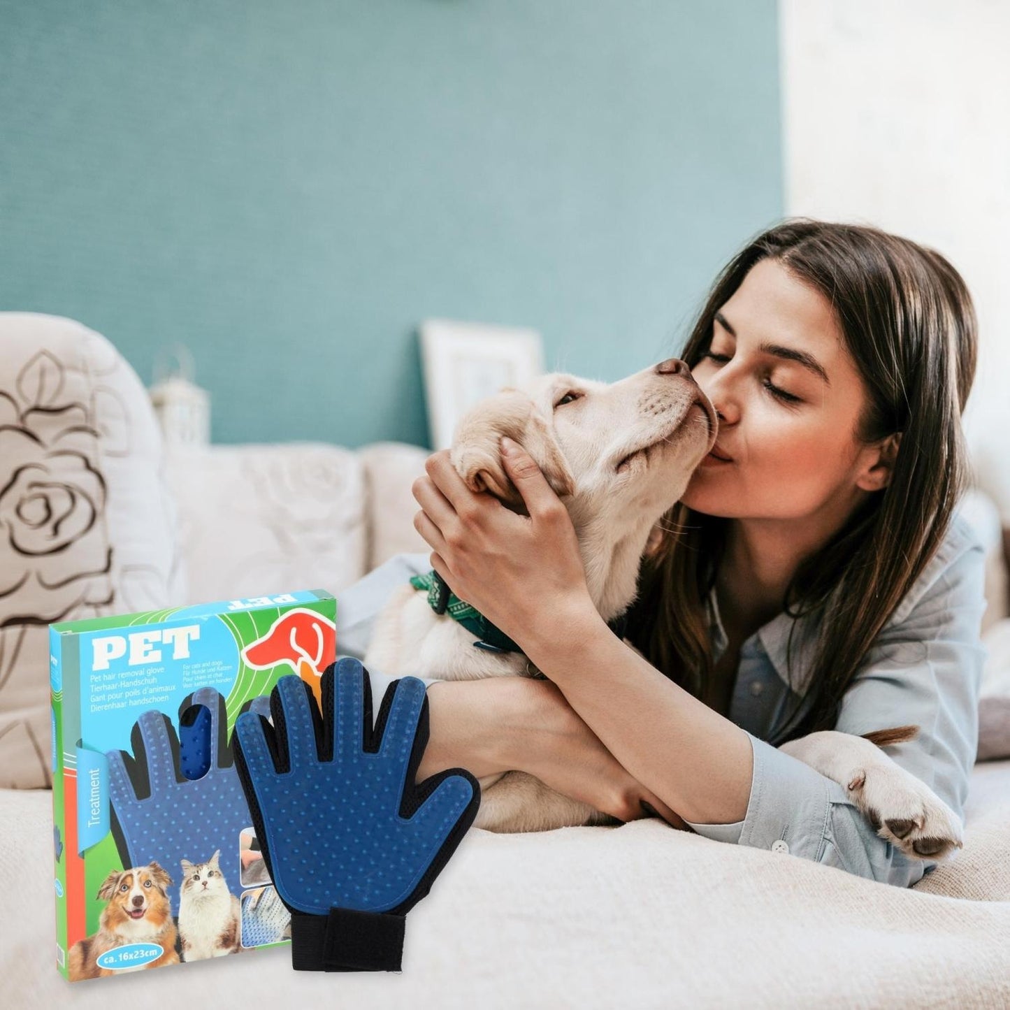 Pet Treatment Animal Care Gloves