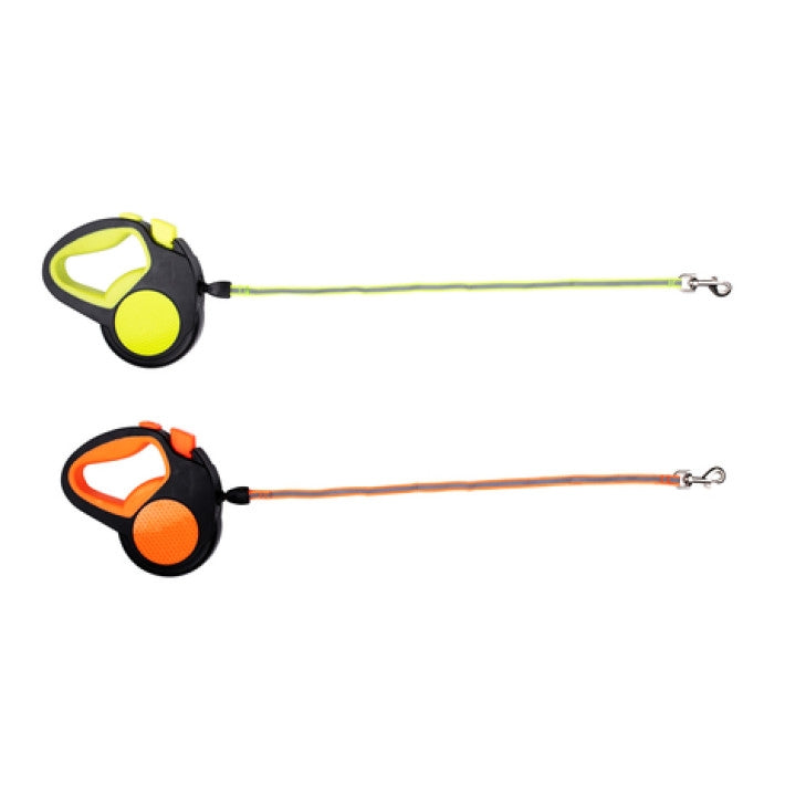 Pet Treatment ED-41678: Retractable Glow in the Dark Dog Leash - 5M Orange