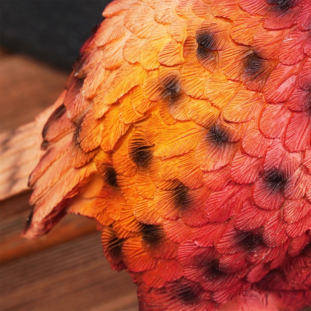 Pheasant garden figurine 32.5x9.5x23 cm